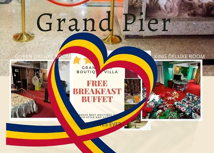 Legends Chambers By Grand Pier Boutique Trade Location, 4 Star With Unique Historical Themes Decors With Free Breakfast Only For King And Minim 4 Nights Бухарест